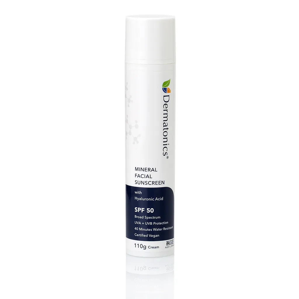 Dermatonics Mineral Facial Sunscreen SPF 50 with Hyaluronic Acid 110g