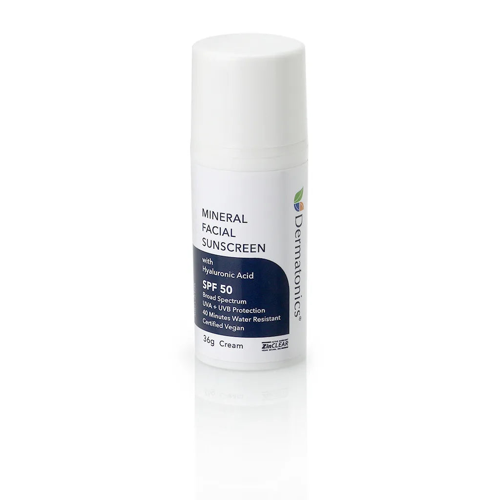 Dermatonics Mineral Facial Sunscreen SPF 50 with Hyaluronic Acid 36g