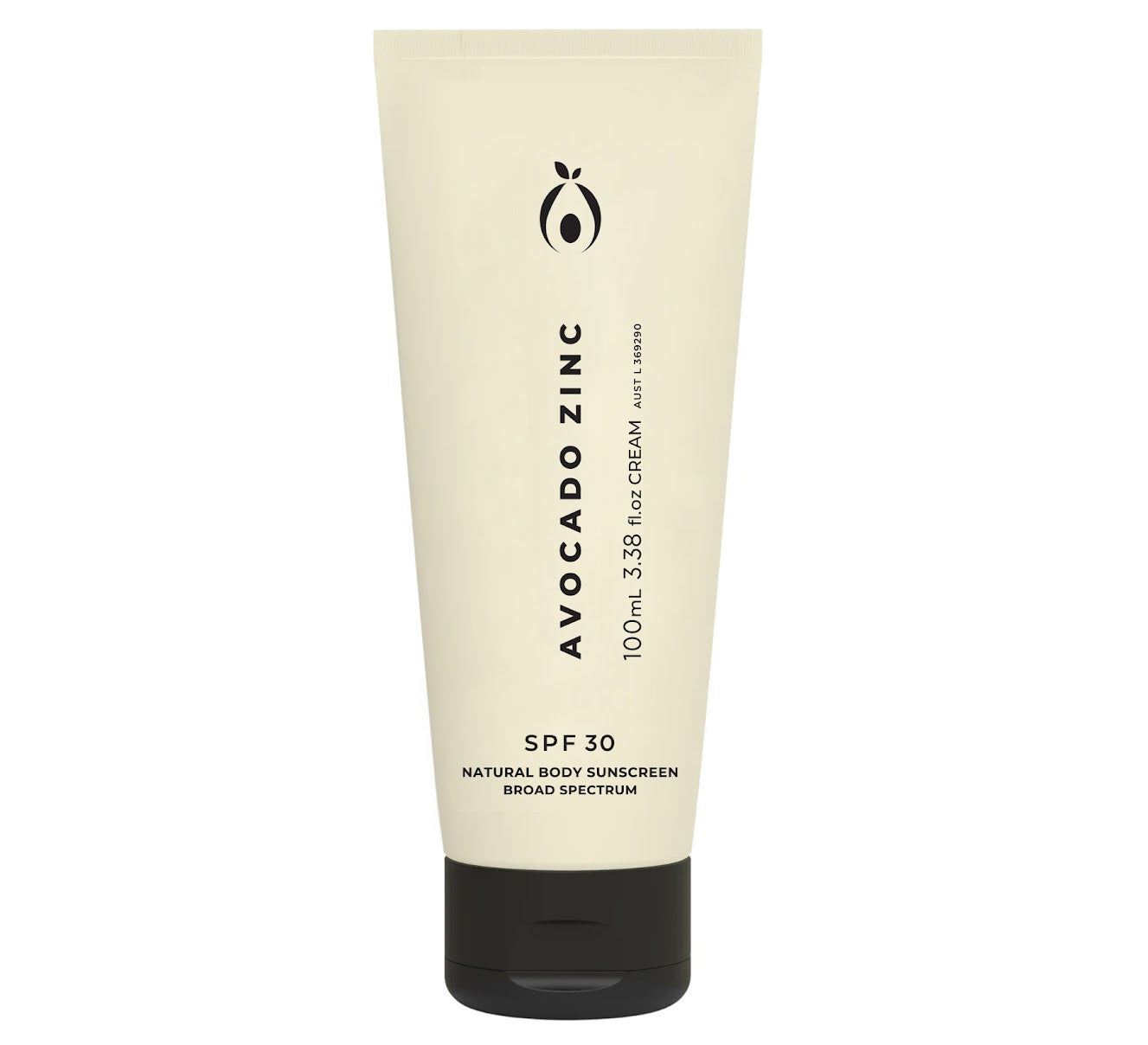 Avocado Zinc natural body sunscreen SPF 30