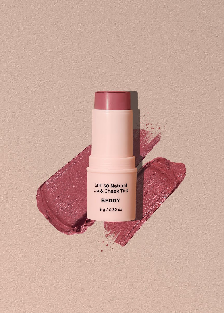 Avocado Zinc SPF 50 Lip & Cheek Tint Berry