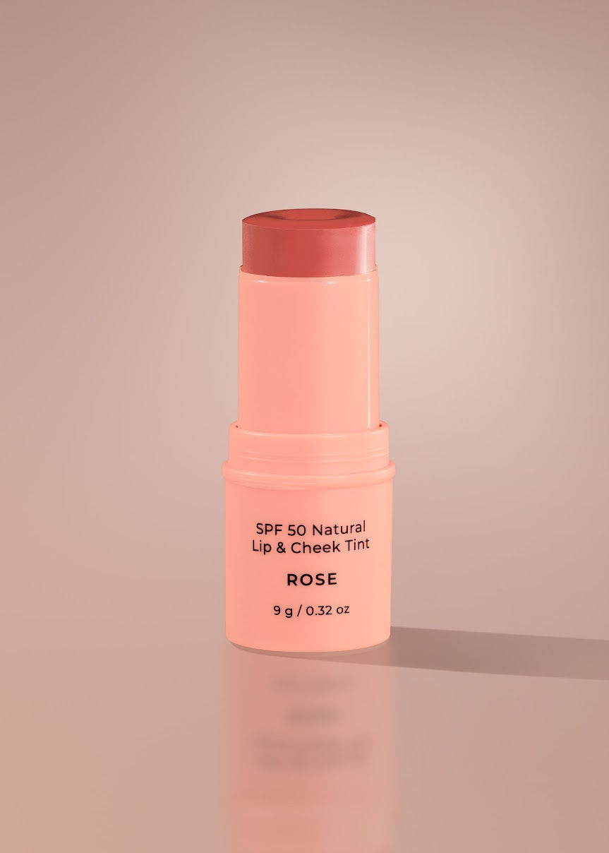 Avocado Zinc SPF 50 Lip & Cheek Tint Rose