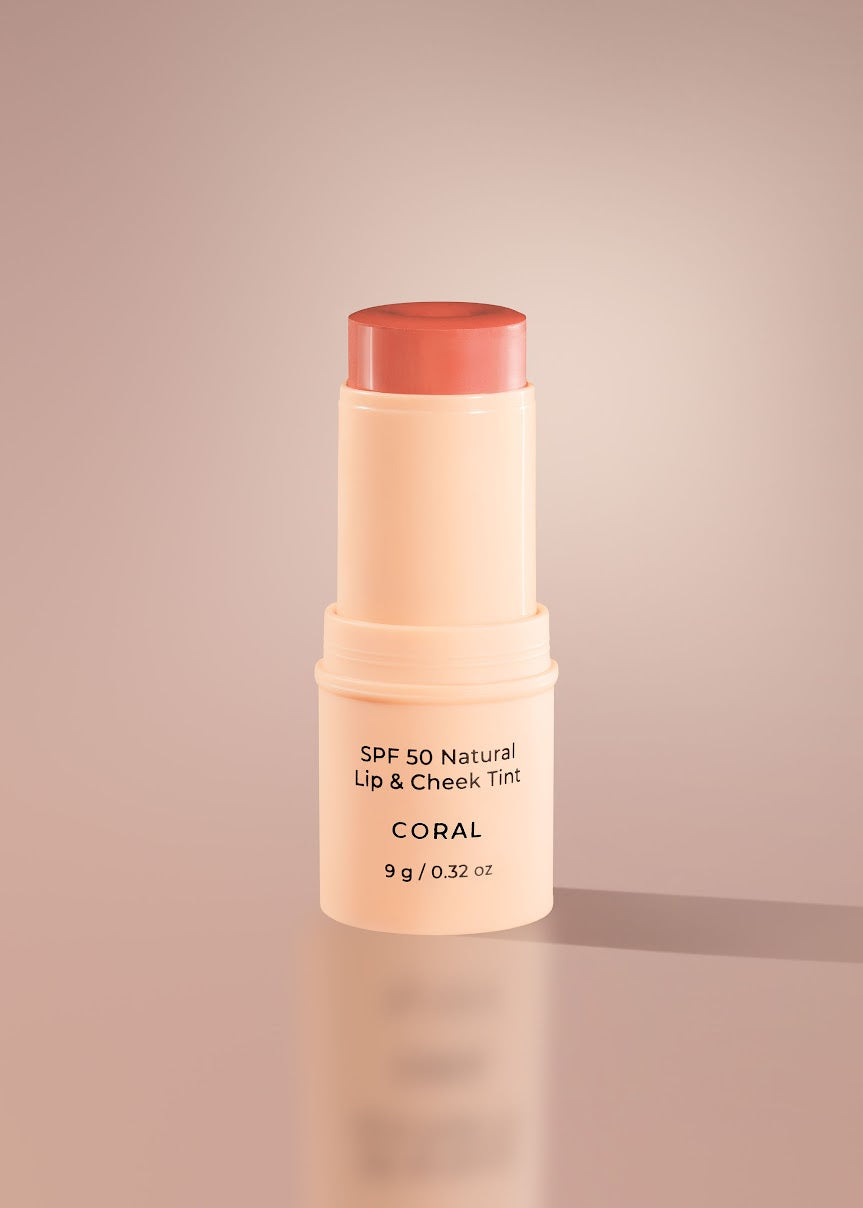 Avocado Zinc SPF 50 Lip & Cheek Tint Coral